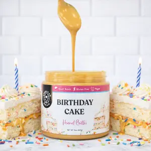 Birthday Cake Peanut Butter