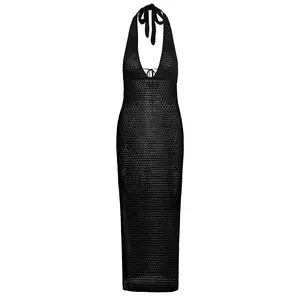 Catania Dress - Black Lace Crochet