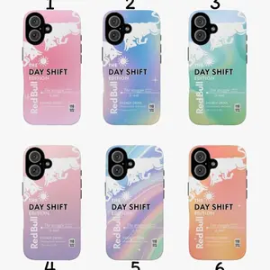 RedBu.ll Day Shift Edition Phone Case - Cute Aesthetic Case Compatible with iPhone X, 11, 12, 13, 14, 15, 16, 17 Series & Galaxy Series