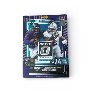 2025 Optic Football Blaster Box Purple Shock- DOWNTOWN CHASE Collectible Trading Cards