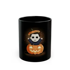 Michael Myers Adorable Horror Pumpkin Mug Ceramic Coffee