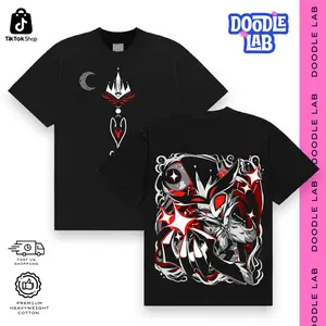 Stolas Helluva Boss Graphic Tees • Hoodie Streetwear • Vintage Gildan Crewneck T-Shirt • Prince of Hell Graphic Inspired • Heavyweight Menswear Comfort Cotton