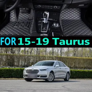 2015-2019 Ford Taurus Car Floor Mats Custom-Fit Full Coverage Car Floor Mats Easy-Clean Carpet-Style Floor Mats