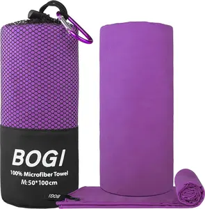 Premium Microfiber Travel Sports Towel - Quick Dry & Ultra Lightweight Gym Towel