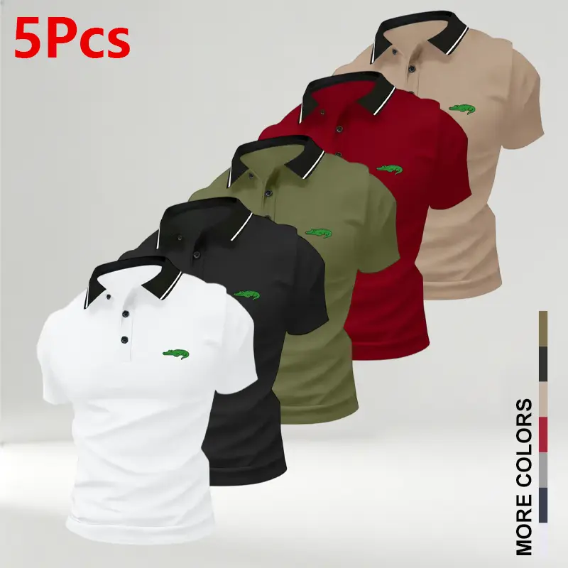 White + Black + Army Green + Red + Khaki