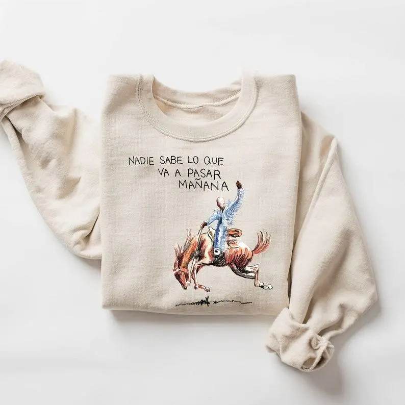 Nadie Sabe lo que va apasar manana Sweater, Vintage Monaco Sweatshirt, Gift For Fan