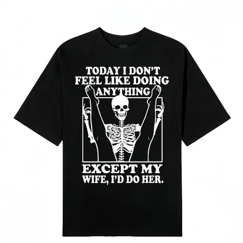 Men's Casual T-Shirt with Funny Bold Print Quote, Fitted Short Sleeve Crewneck Top in Soft Lightweight Cotton, Funny Quote, Graphic, Fashion, M, Humorous Slogan Streetwear, Mens Clothing, T Shirts, Shortsleeve, Stylish