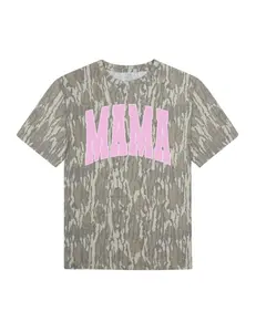 MAMA Camo Mossy Oak T-Shirt 3D All Over Print Unisex for Men & Women Oversize Drop Shoulder Vintage Yarn Streetwear, Hunting 3D Tee, Camo Shirt, T Shirt 3D Camo, Style T Shirt 3D Camo