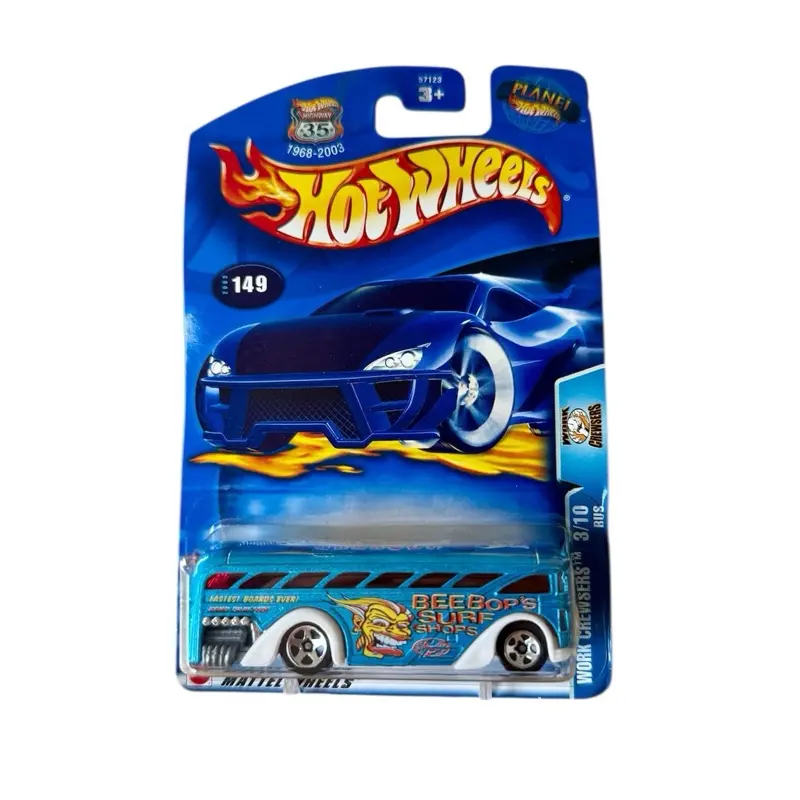 Hot Wheels Bus Work Crewsers 3/10 149 1:64 Diecast