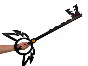 Kinstore 33" Hazbin Fantasy Hotel Keekee PU Foam Key Cosplay PU Foam Keyblade for Costume Anime