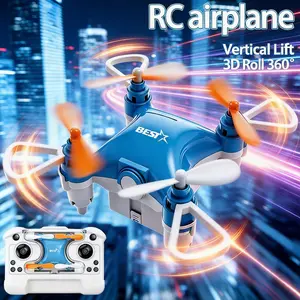 Mini RC Quadcopter, Anti-Collision Drone, Portable Remote Control Aircraft, Fun Outdoor Activity Toy, Nice Gift for RC Enthusiasts