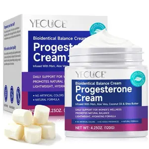 Wild Yam cream Progesterone Balance Cream for Women - Infused with MSM, Aloe Vera, Coconut Oil