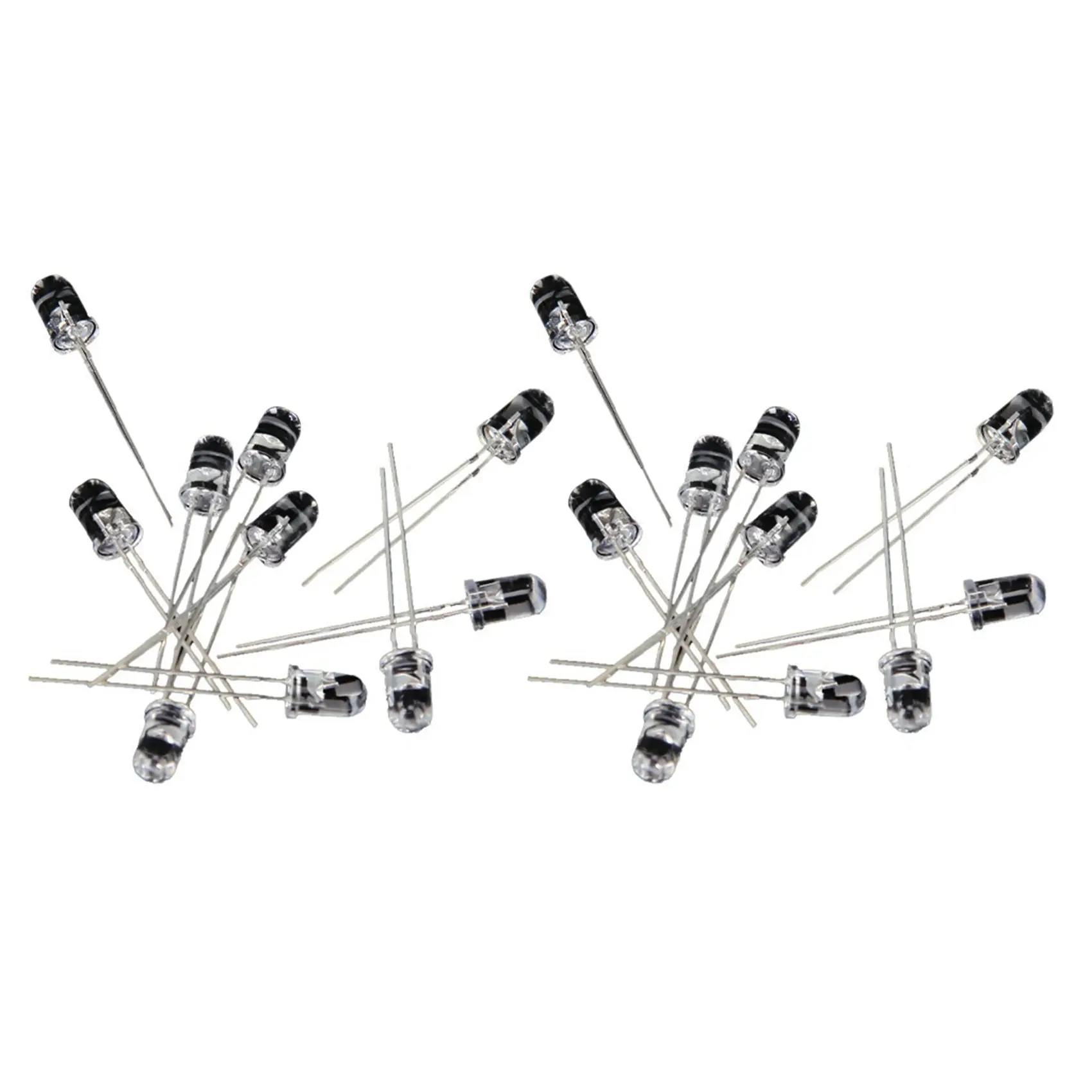 20Pcs 5mm IR LED Infrared Light Emitting Diode. Lighting