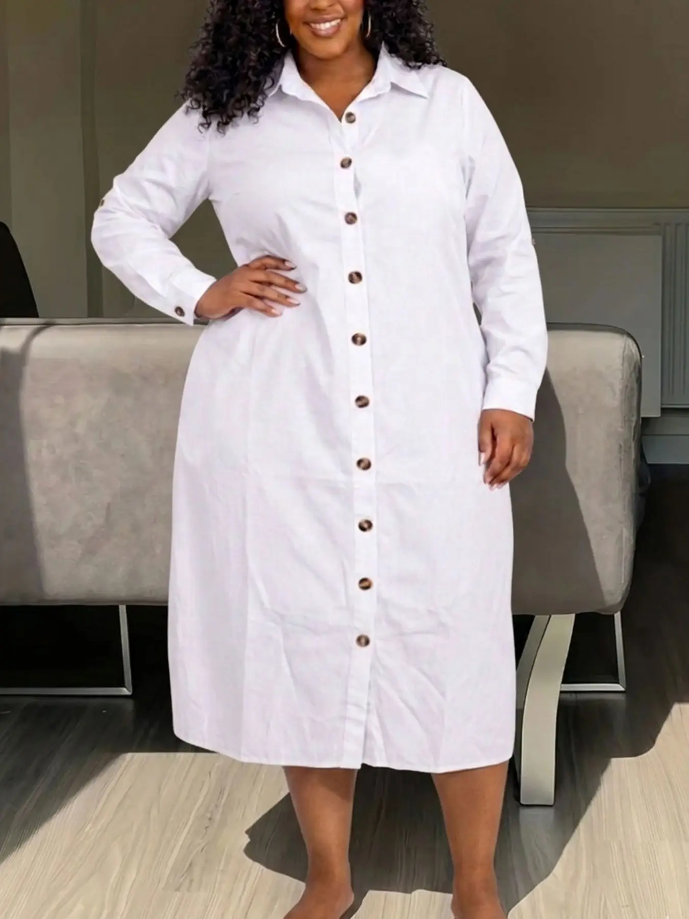 powder blue long dress Powder Blue Square Neck Ruched Long Sleeve Midi Dress – AX Paris US main image 0