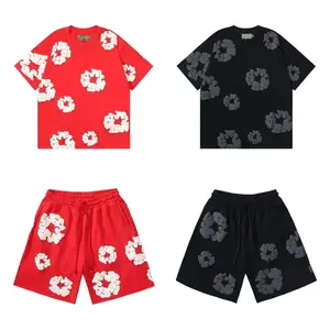 2026 Foam Cotton Short Sleeve T-Shirt and Shorts Set, Trendy Brand T-Shirt and Shorts Source