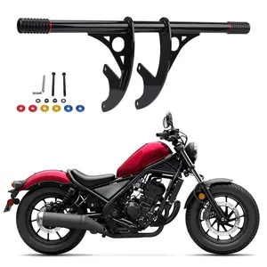 Crash Bar Highway Footpeg Engine Guard For Honda Rebel 300 CMX300 2017-2025 2026