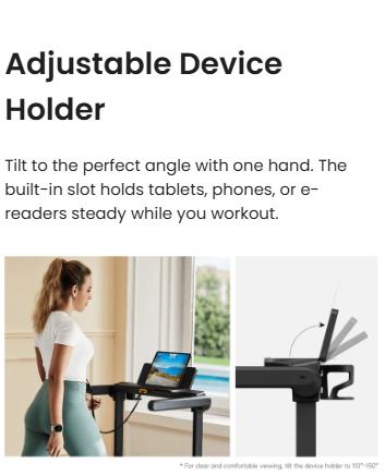 WalkingPad  MX10 Vertical Fold Treadmill | Upright Storage & 6.5MPH