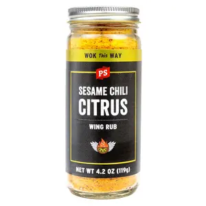 Sesame Chili Citrus Wing Rub