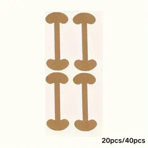 20/40 Pcs Embedded Nail Correction Bandages, No Glue, Breathable, Repair Patches, Nail Stickers, Easy Application, Durable Design