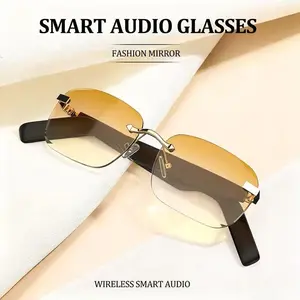 Smart Bluetooth Audio Eyewear Open-ended Hands-Free Calls & Music for iPhone Android Outdoor Sports UV Protection Lightweight & Stylish