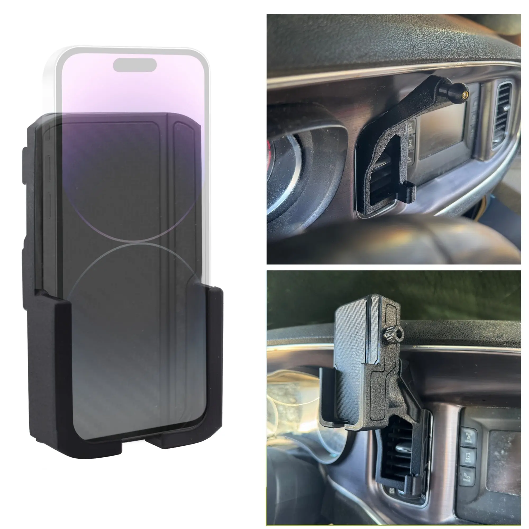 Dodge Charger Phone Holder 2011-2023 Dodge Charger Phone Holder 2011-2023