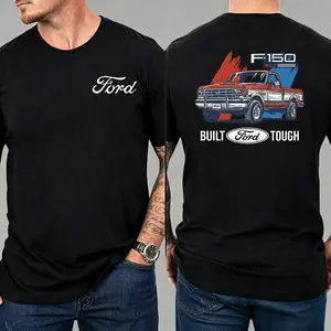 [100% Cotton] ford t-shirt,Classic Tough Truck Inspired Graphic T-Shirt, Vintage Pickup Automotive Streetwear Tee, Casual Shirt for Men,shirt men,shirts for men graphic tees