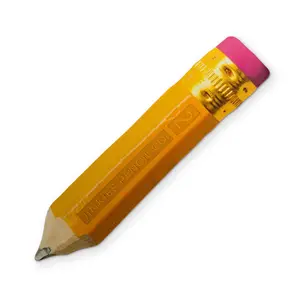 ✏️ A GIANT PENCIL YOU CAN CLEAN YOUR GLASSES WITH