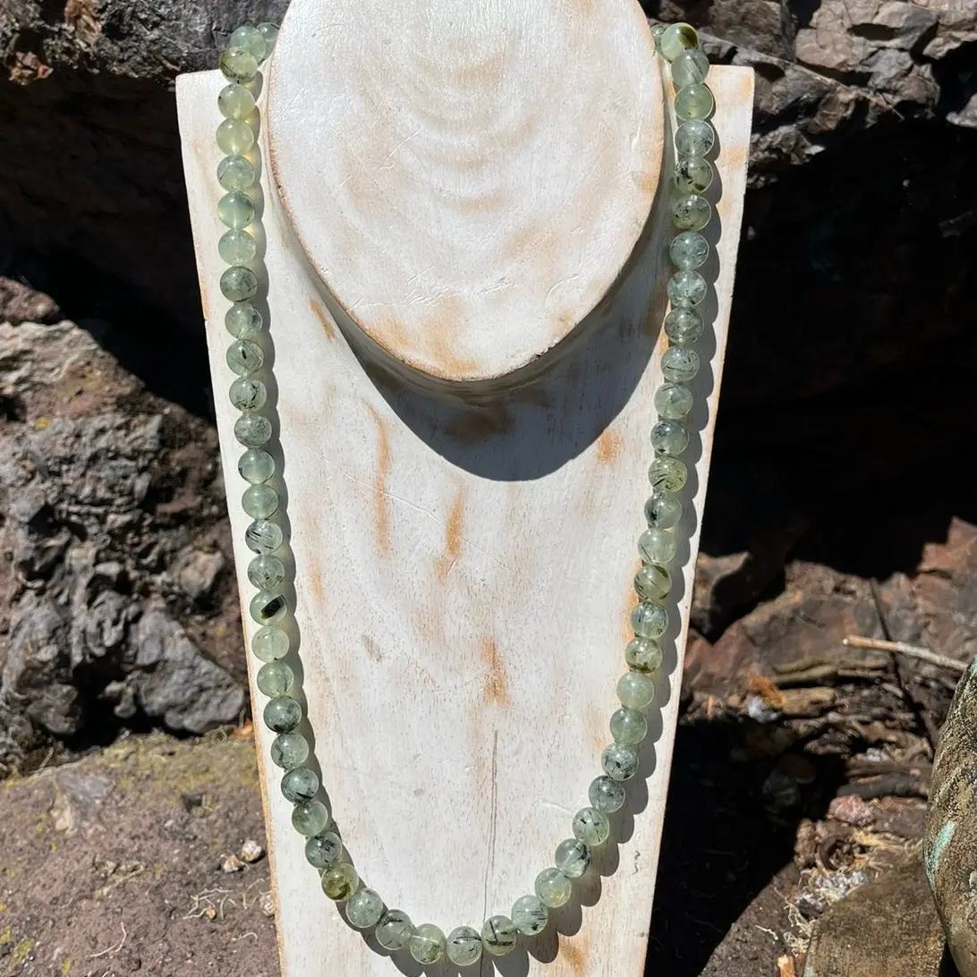 Royce Jewelry Black & Green Tourmaline included Prasiolite Beaded Neckless