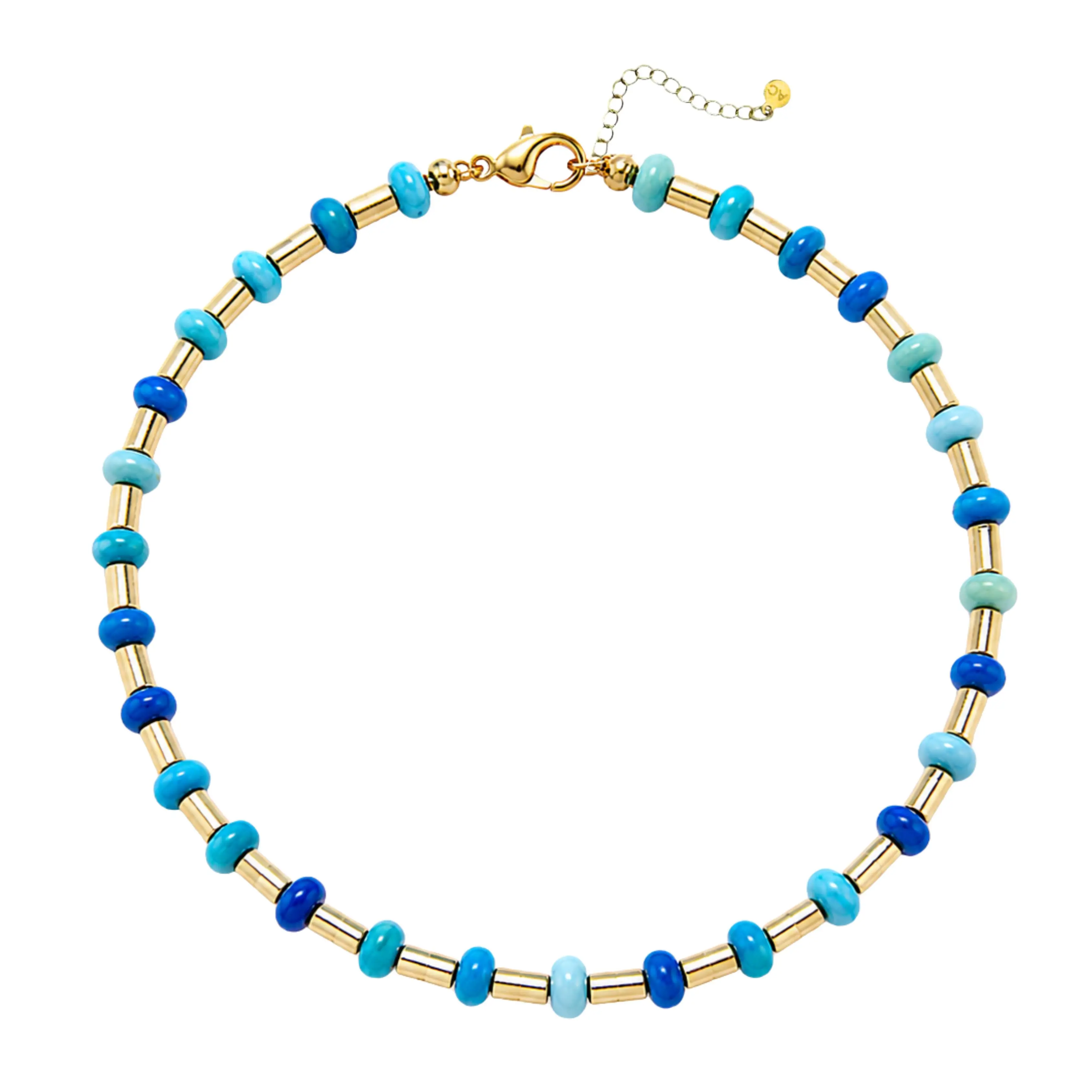 Golden Collar - Turquoise