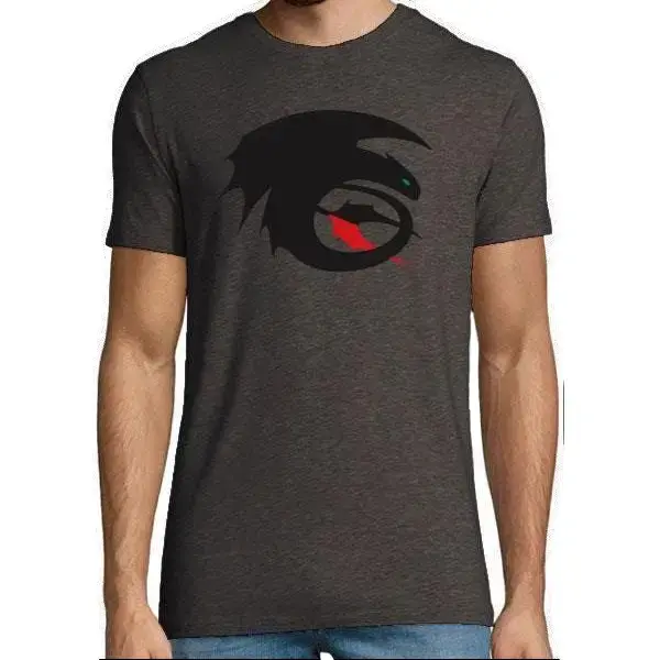 Night Fury Logo How To Train Your Dragon Toothless HTTYD Mens Fit T-Shirt
