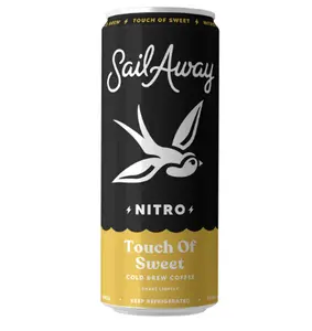 Nitro Cold Brew Coffee - Touch of Sweet - Natural Ingredients - Ideal for Everyday Enjoyment
