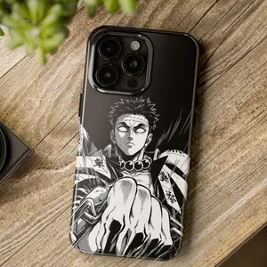 Demon slayer anime phone case stone hashira Gyomei Himejima character art gift birthday gift, anniversary gift