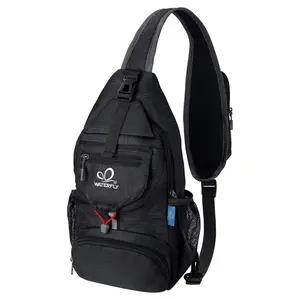 WATERFLY Packable Small Crossbody Sling Backpack Shoulder Chest Bag for Men and Women Daypack for Hiking Traveling WATERFLY Packable Small Crossbody Sling Backpack Shoulder Chest Bag for Men and Women Daypack for Hiking Traveling