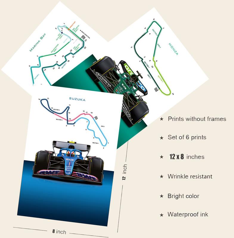 Track Map Posters Nurburgring Nordschleife Canvas Posters Decorative Room Aesthetic Bedroom Wall Art Poster Office Home Modern Hanging Picture