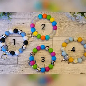 Silicone Beaded Wristlets