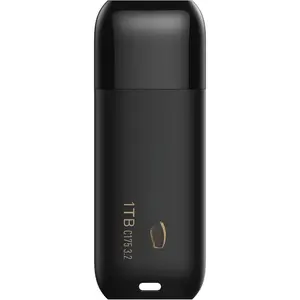 C175 1TB USB 3.2 Gen 1 (USB 3.1/3.0) Read 100MB/s Flash Thumb Drive, External Data Storage Memory Stick Compatible with Computer/Laptop/Desktop/PC Matte Black TC17531TBB01