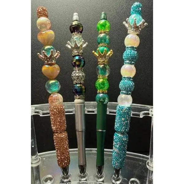 Crown Beaded Pens