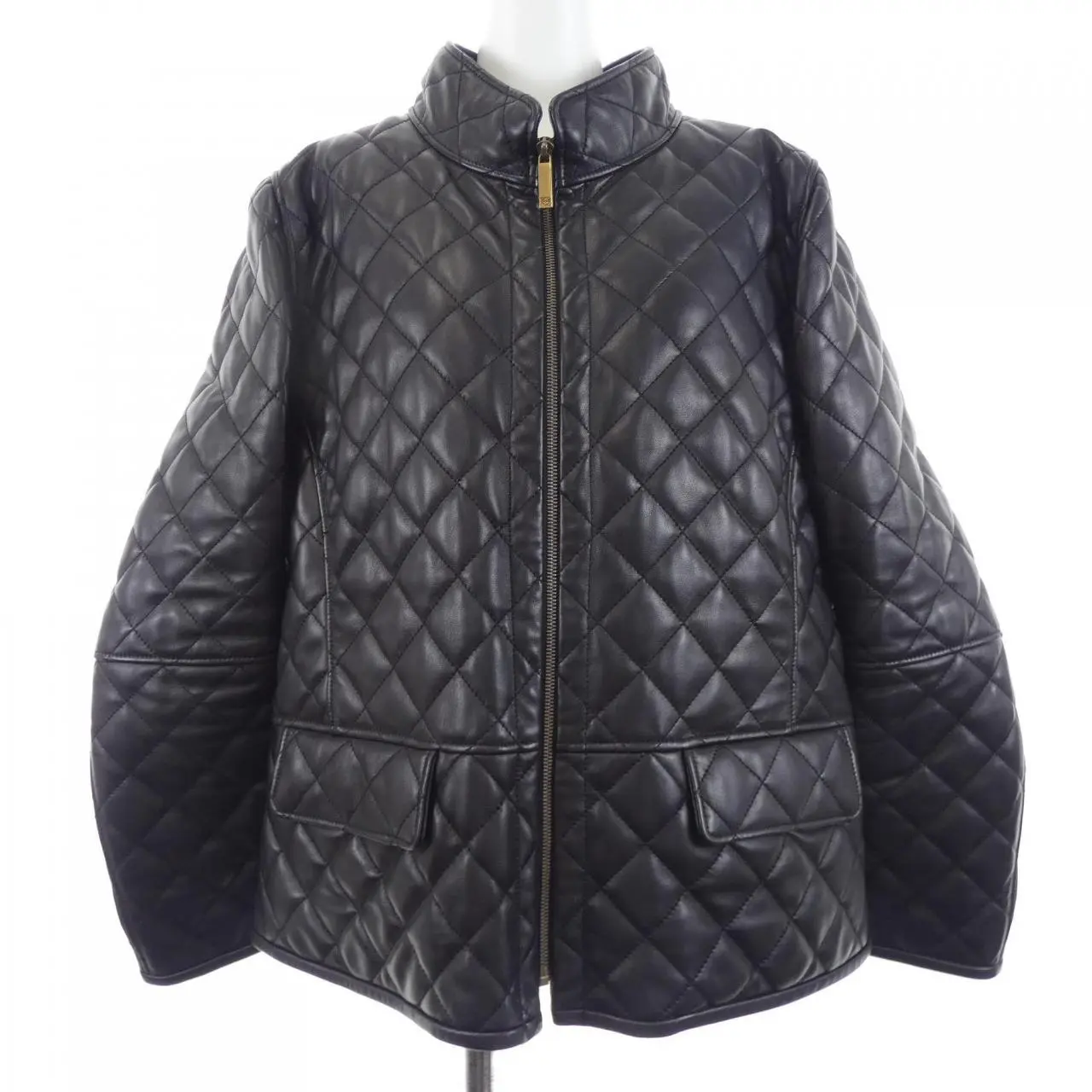 Pre-owned Loewe Lambskin Small Leather Goods Lamb Leather Jacket