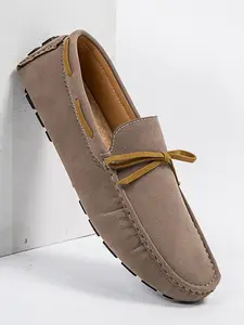 Men's Casual Plain Color Slip-on Loafer Shoes, Business Style Soft Sole Flat Shoes, Fashionable Shoes for Daily Wear, Boy, Footwear, Slip On Loafers