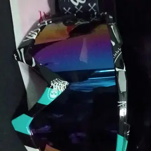 Motorcycle Goggles, Adjustable Elastic Band Replaceable Lens Goggles, Protective Gear for Motorcycle Bicycle Skiing Climbing, Motorcycle Accessories