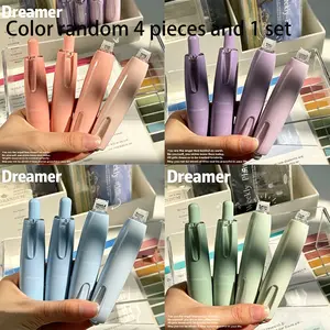 Gradient Color Press-On Dot Glue Set, Large Capacity Strong Double-Sided Tape, High Aesthetic Correction Band, Handmade Journal Glue Strip