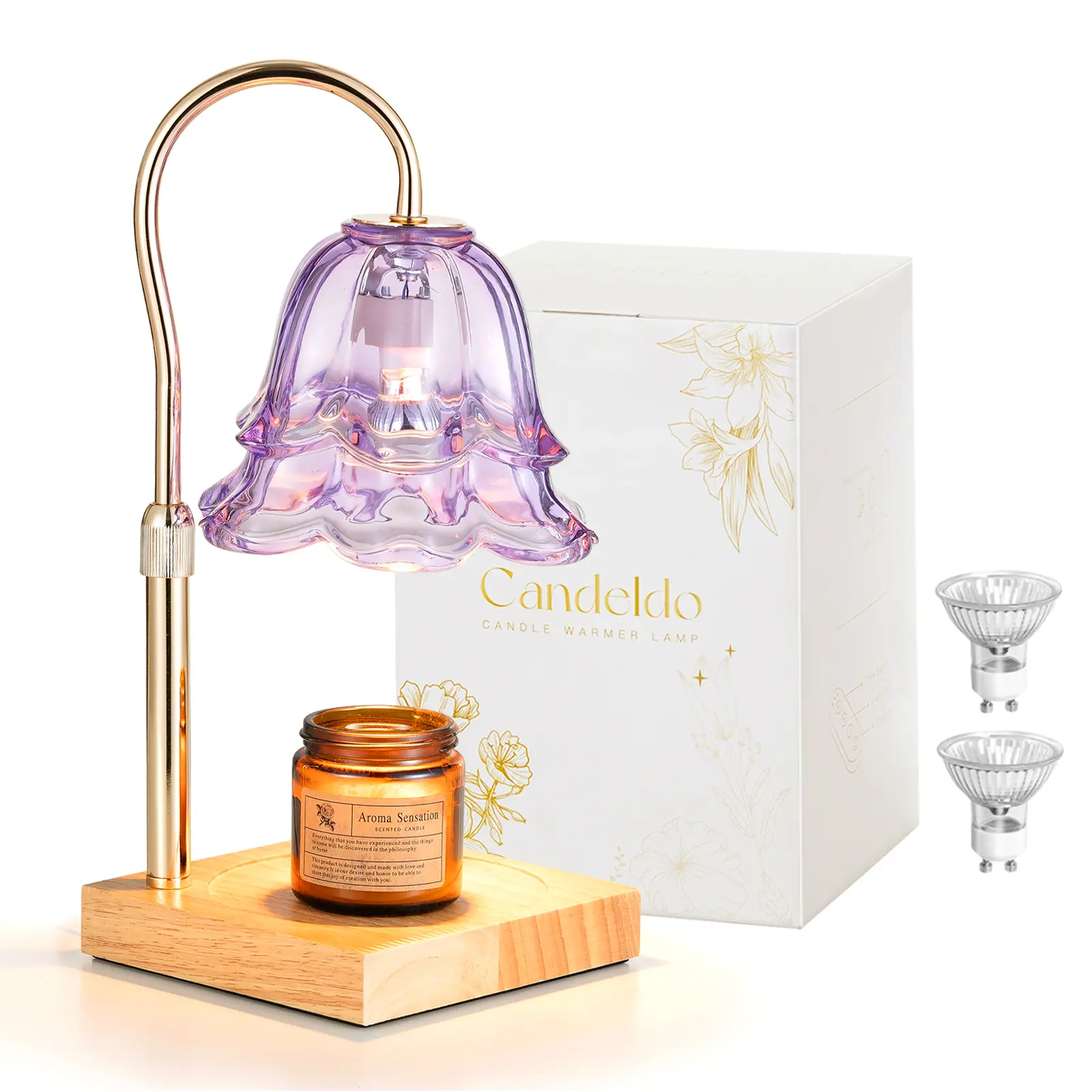 Retirement gift for woman：Candle Warmer Lamp with Timer Dimmer Adjustable Height,Mothers Day Gifts,Electric Wax Warmer Vintage Home Decor for Scented Jar Candles,Birthday Gifts for Women