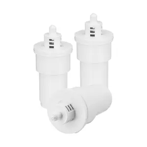 VEVOR Pitcher Water Filter Replacements, 3-pack 5-stage Water Filter for Pitchers and Dispensers, No BPA, Last 3 Months or 40 Gallons, Reduce Limescale, Lead, Chlorine, for Water Filter Pitcher 6216
