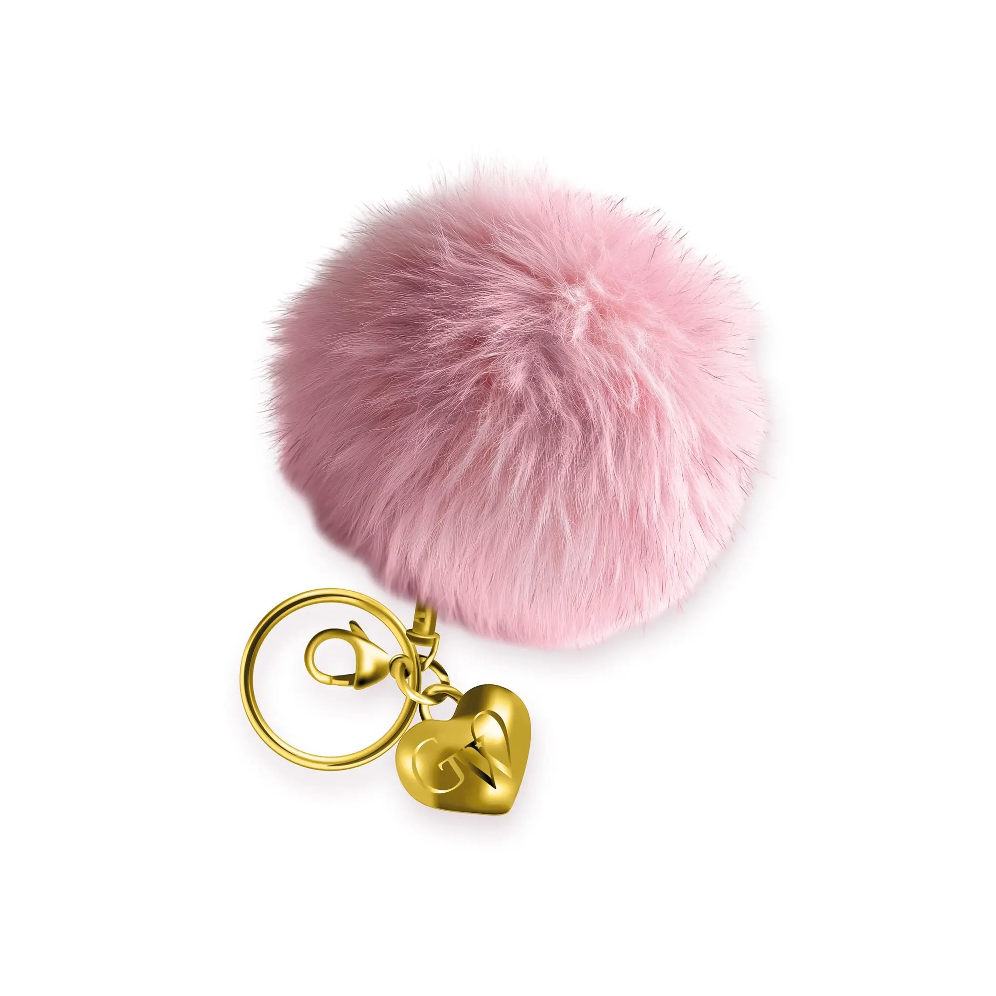 Cotton Candy Heart of Gold Charm & Poof Cotton Candy Heart of Gold Charm & Poof
