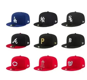 (Hot 2026) NEW ERA 59FIFTY MLB Baseball Hat National Teams Fitted Snapback Los Angeles Dodgers New York Yankees Boston Red Sox Hats Cap Caps Hat