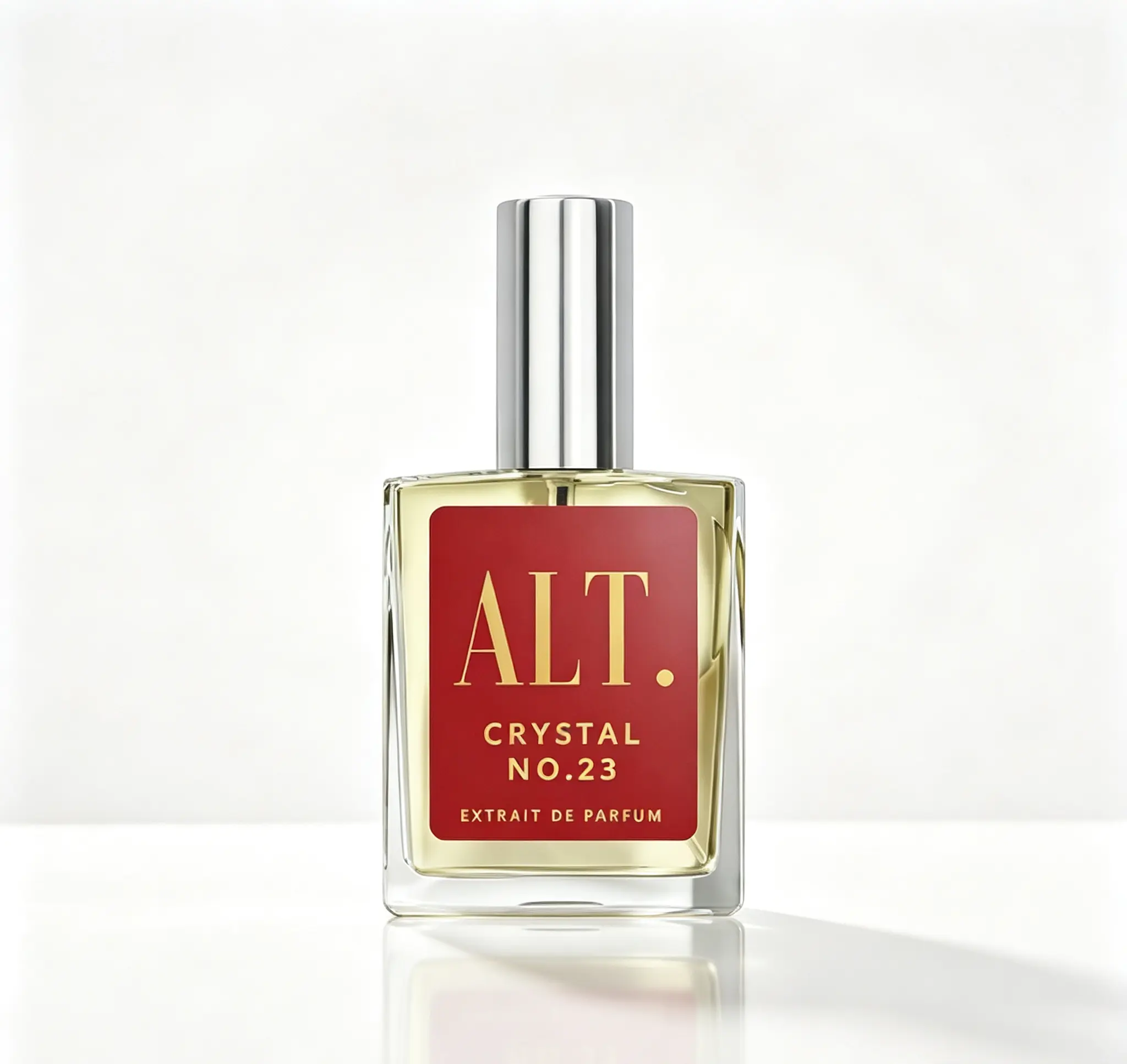 ALT. FRAGRANCES Crystal No. 23 Extrait de Parfum, Unisex Perfume Inspired by Baccarat Rouge 540, Long‑Lasting Fragrance for Men & Women, Features Jasmine, Amberwood & Cedar Notes, 60ml