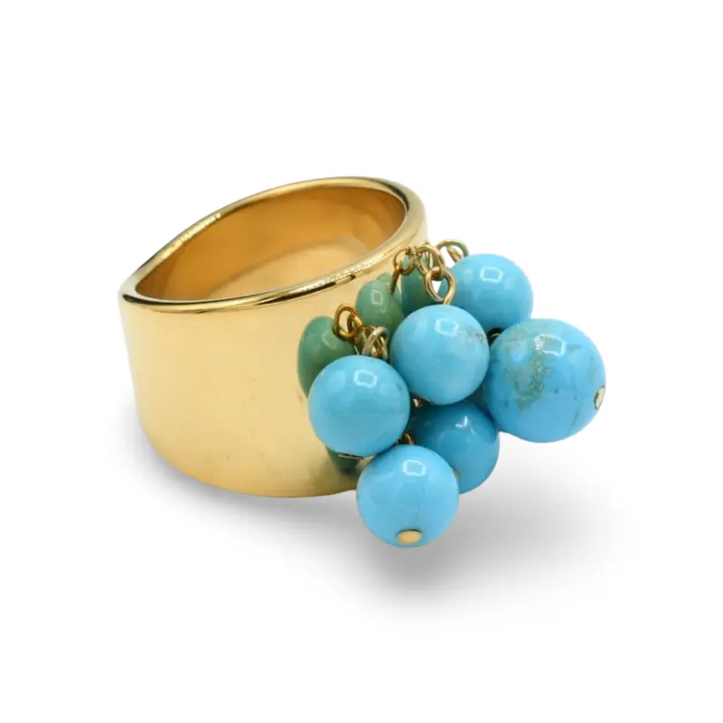 Turquoise Ring - A Natural Stone Delight