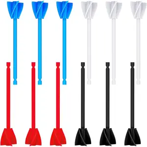 12 count  Mixer Drill Attachment,Helix  Mixer  Drill Mixer  Stirrers Drill Attachment for 1 Gallon of  Epoxy    Casting Molds (Red, Blue, Black, White)