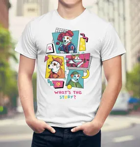 What's the Story, Wishbone Shirt, Kids Tv Show, 90s Style, Nostalgia, Millenial Tee, Jack Russell Dog Tee