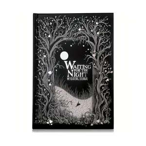 Gothic Style Planner, 1/2pcs 150 Pages Reading Diary, Lay-flat Binding Planner, Notebook Planner, Personal Planning Product for Home School Office